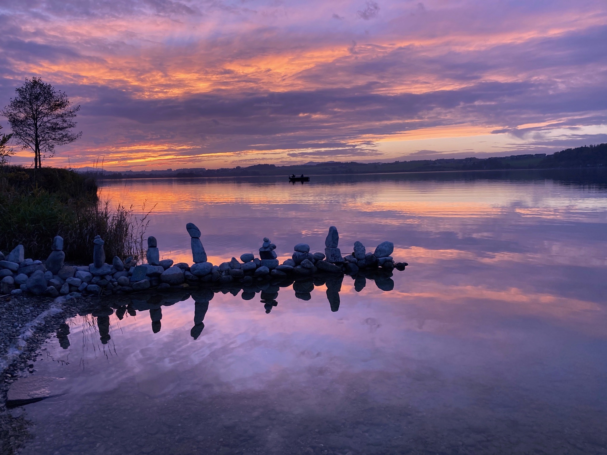 Abend am See